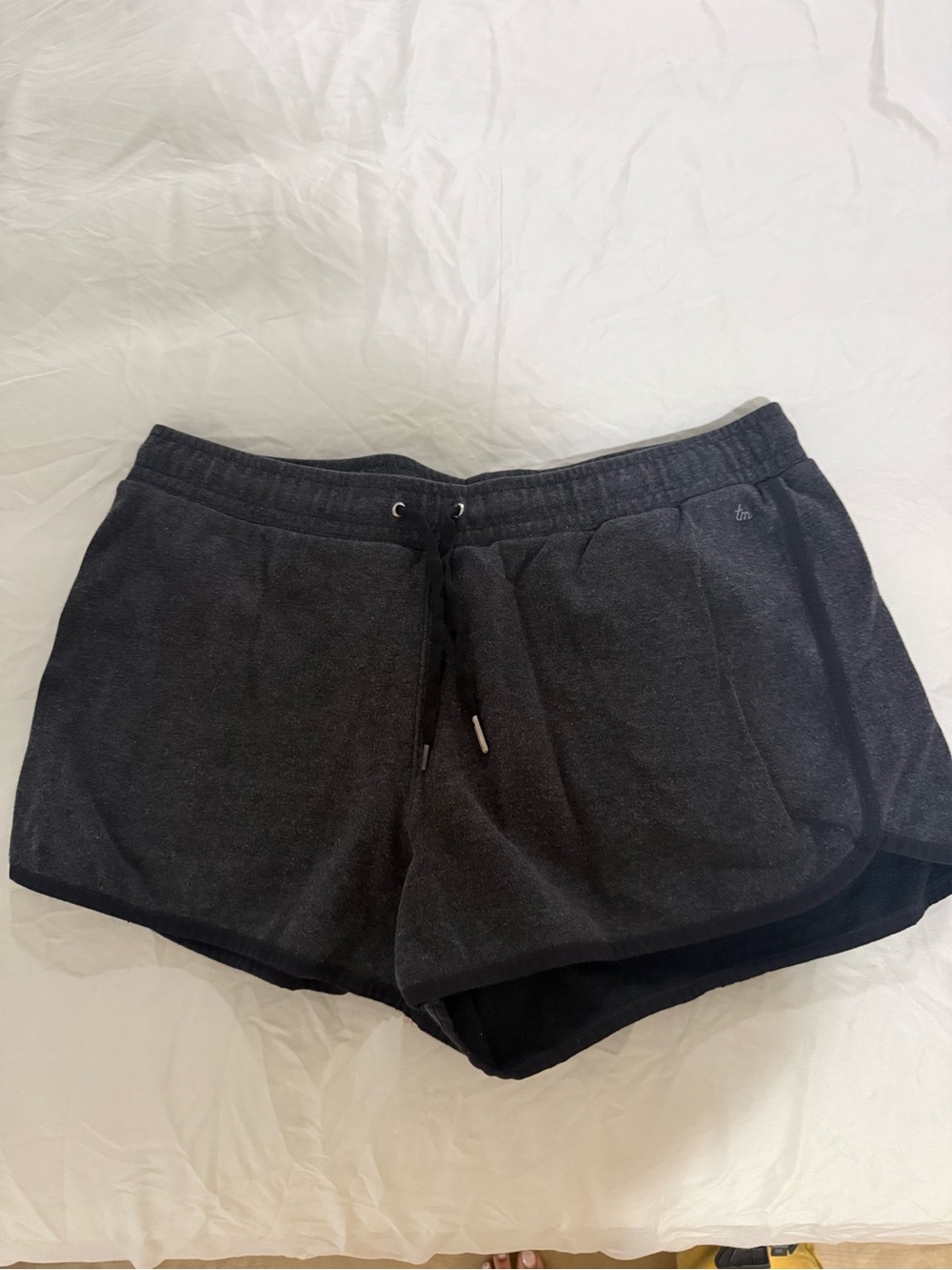 Women’s Travis Mathews Charcoal Drawstring Lounge Shorts